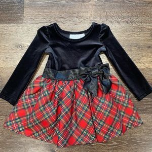 Children’s Place 2T Velvet Christmas Dress